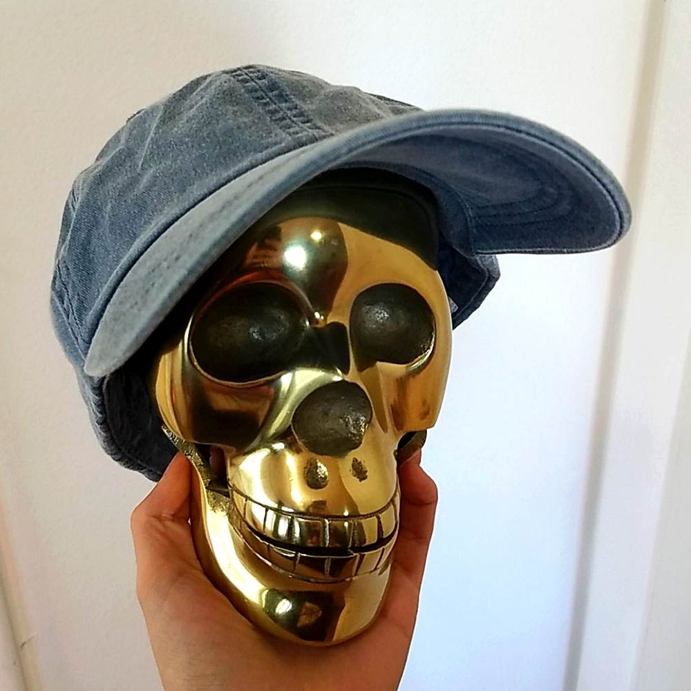 Blue dad hat